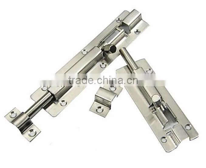 Factory supply high quality stainless steel door bolt, Brass door bolt, steel door bolt