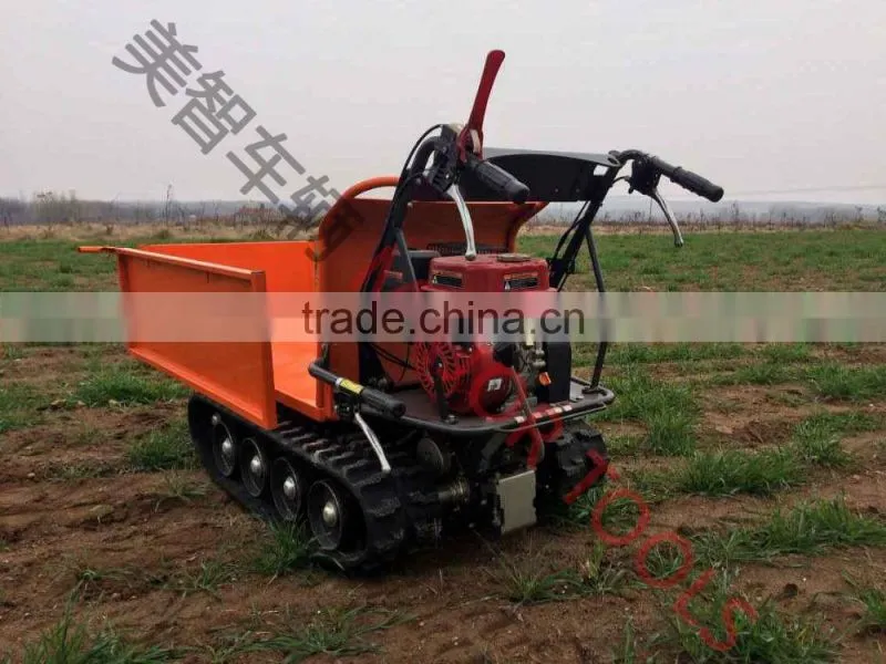 garden or farm used dump cart