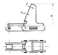 combine harvester part chain S32 TO S88