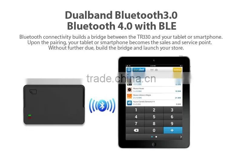 EMV Bluetooth smart chip card reader