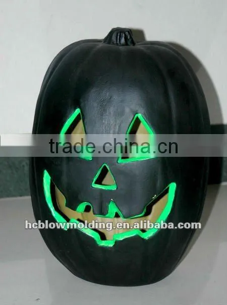 OEM Blow Molding PE Pumpkin Head Terrorist Pumpkin Ghost Face Plastic
