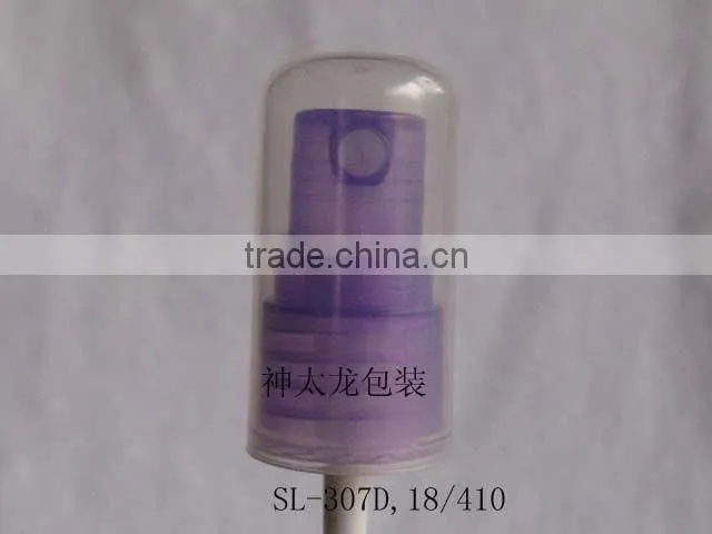 Plastic cosmetic screw mist sprayer 18/410