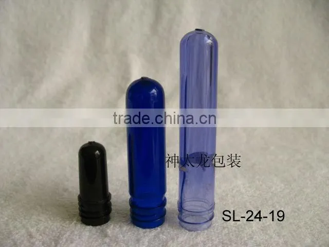 Small plastic bottle PET preform