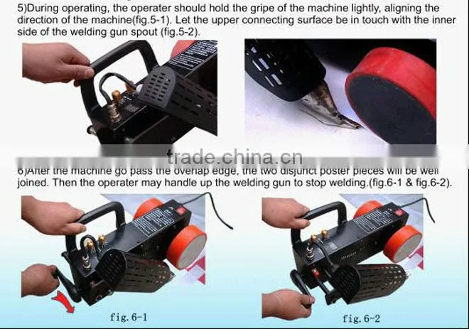Hot wedge welder