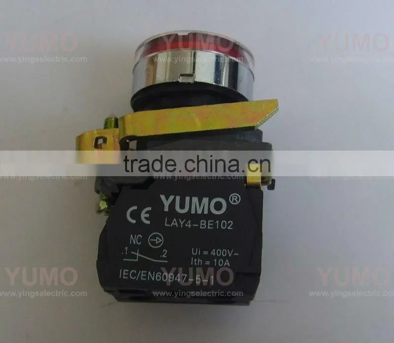 Push button switch LAY4-BW3462 24V RED