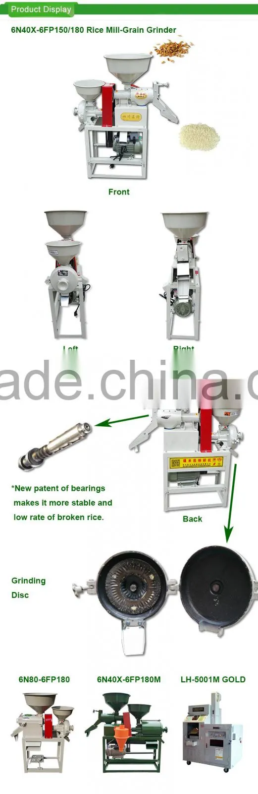WANMA1276 Efficiency Small Mini Rice Mill Machinery Price