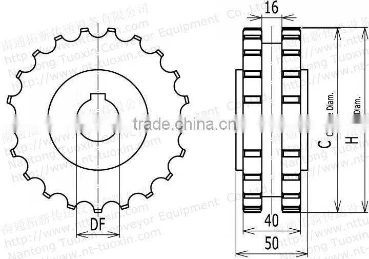 Conveyors Classic Sprocket