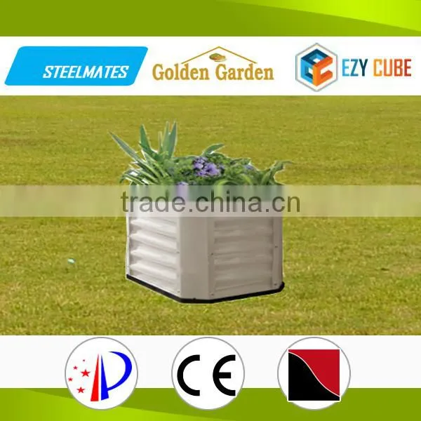 Useful newly design large size steel flower pot