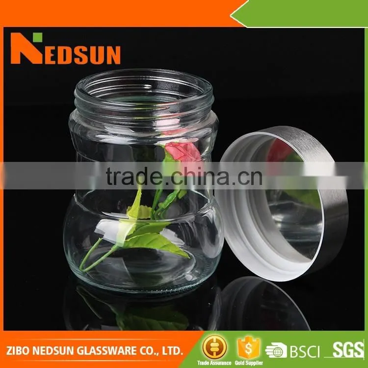 Latest hot selling Alibaba products glass mini jam jars New products launched in China