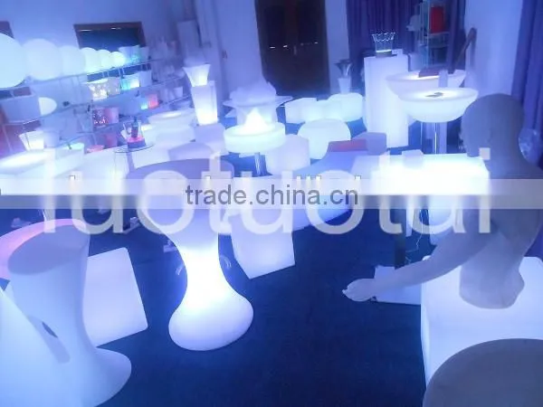 Hot Sale Rechargeable Color Changing LED Bar Chair