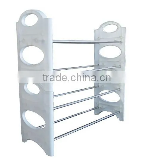 Oval Folding Rotating Shoe Rack