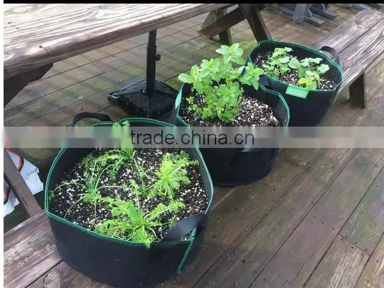 Grow Bags Fabric Planter Raised Bed Aeration Container latest pot