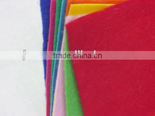Nonwoven needle-punched felt