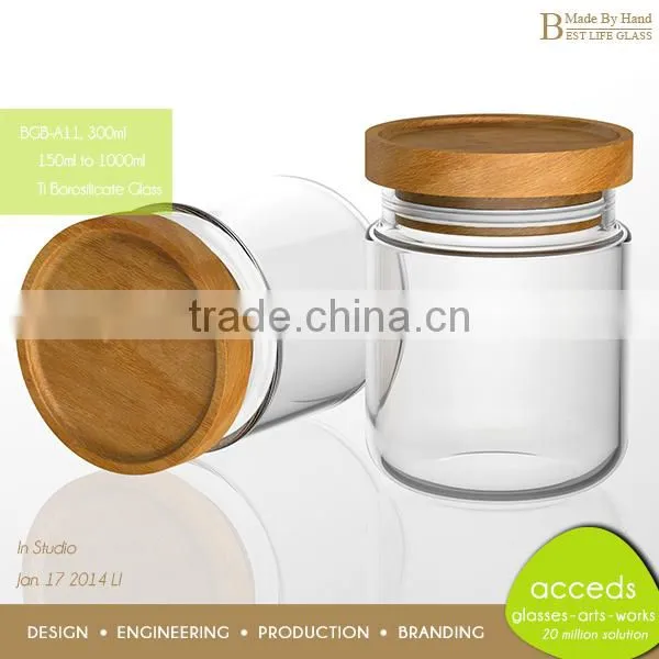 Candy Jar Factory Manufacture High Quality Glass Juice Jar