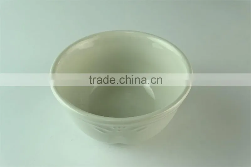 Cheap white ceramic bowl/porcelain soup bowl in stocklots