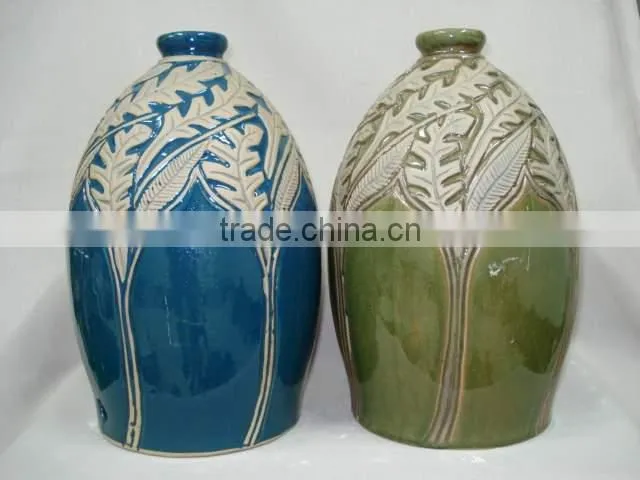 porcelain fish decor-animal wine bottle holders