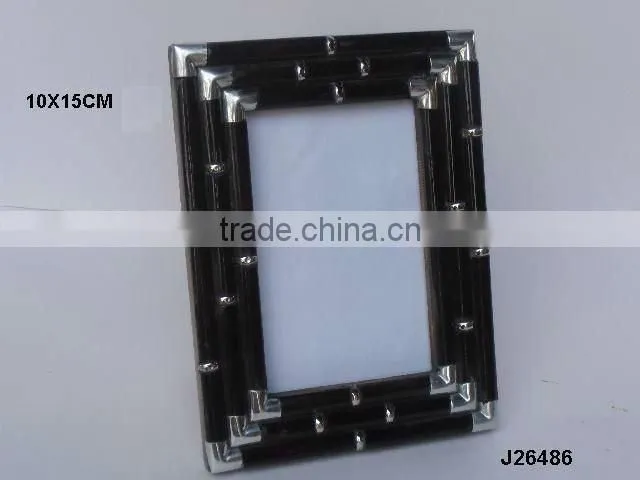 Thin antique blue colour Bone Mosaic Photo frame Available in all photo Sizes