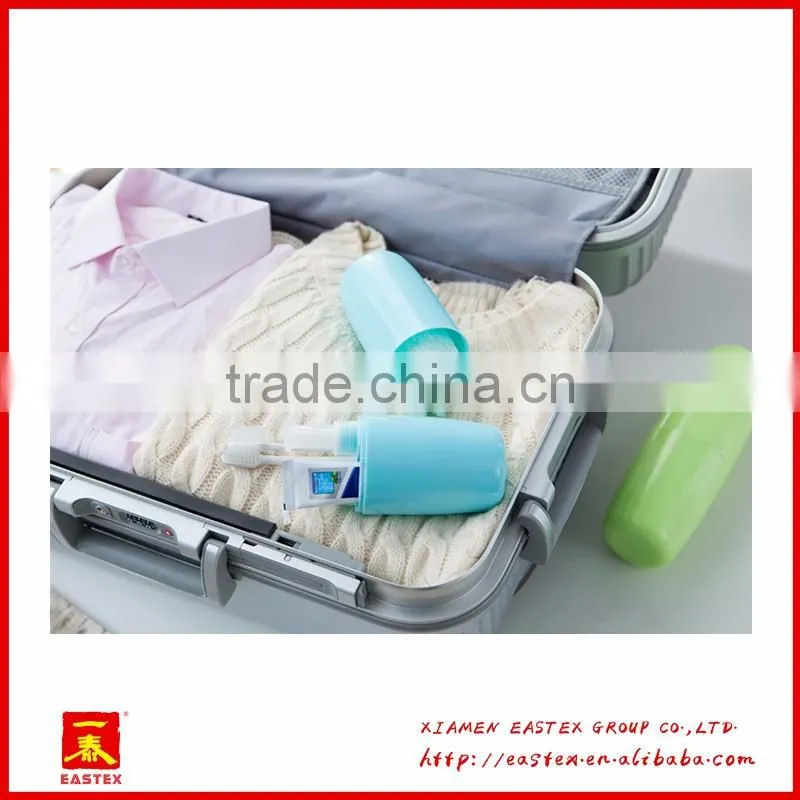 hot sell good quality Plastic toothbrush case portable travel toothbrush case can hold shower gel shampoo