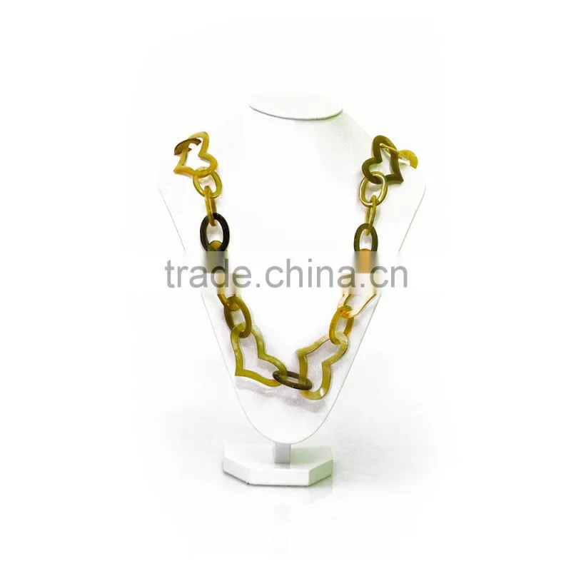 Horn jewelry - chain necklace handmade in Vietnam. Hot product for the upcoming season!