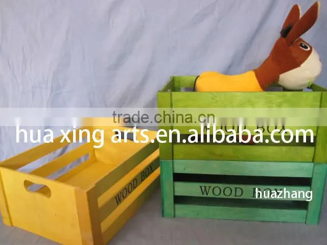 pretty small wooden crate used for packing