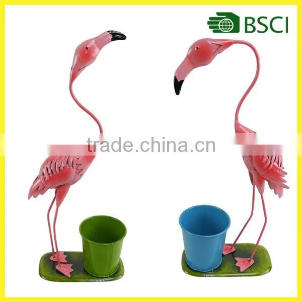Best Choice Cosmetic Container Patio Mini Garden Bicycle Planter Home Decor Iron Plant Stand