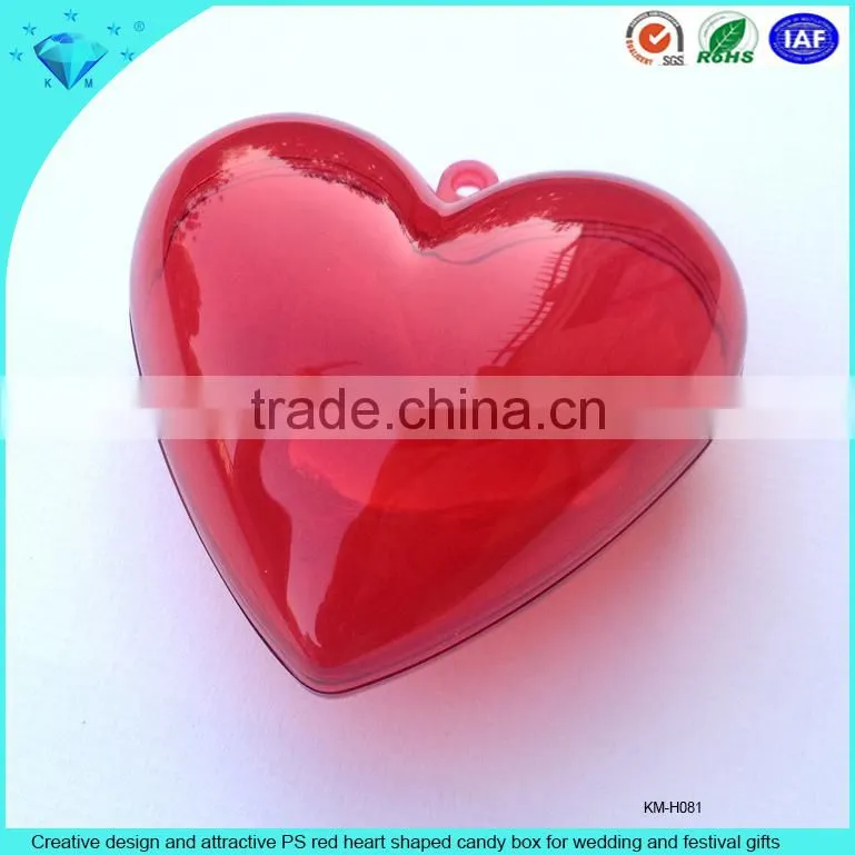 Hot Crystal heart shaped wedding invitation card holder for wedding decoration
