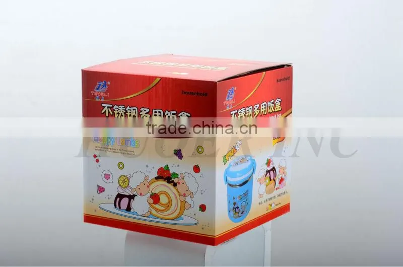 Stainless Steel Food Container With Handle