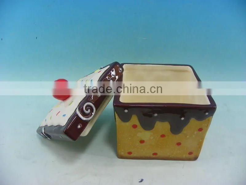 Newest Ceramic Cupcake Cookie Jar