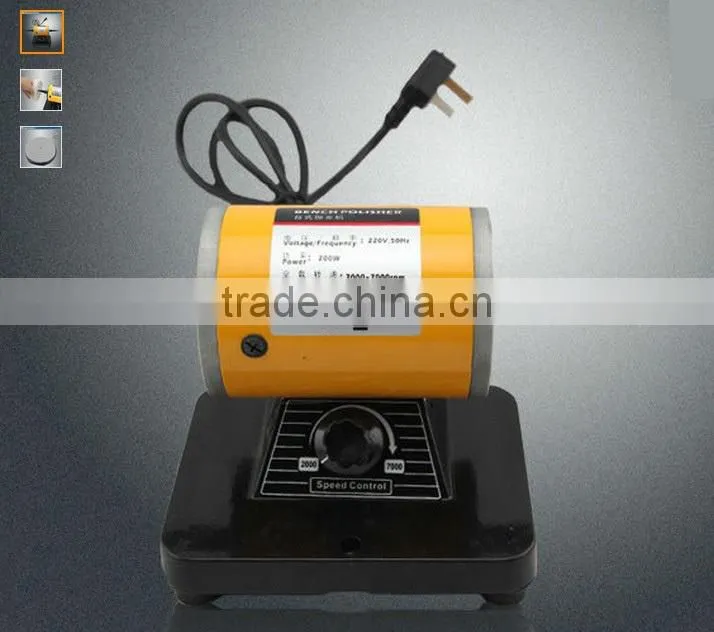Power Mini Bench Polisher Buffer Machine Portable Electric Hobby Power Tools