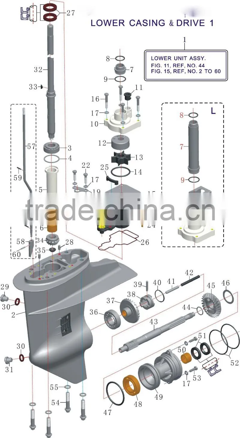 best chinese 2 stroke 30hp engine yamas outboard