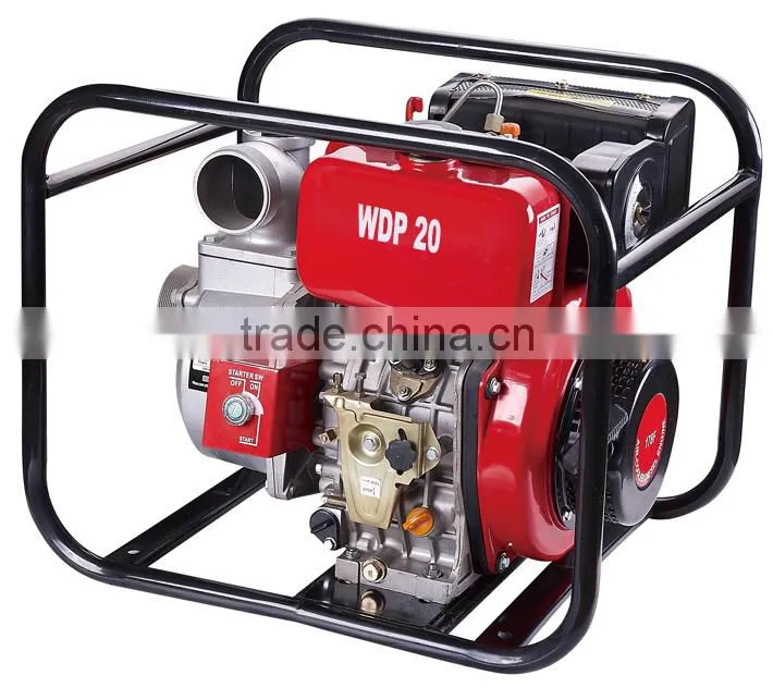 2inch 170F engine portable diesel water pump