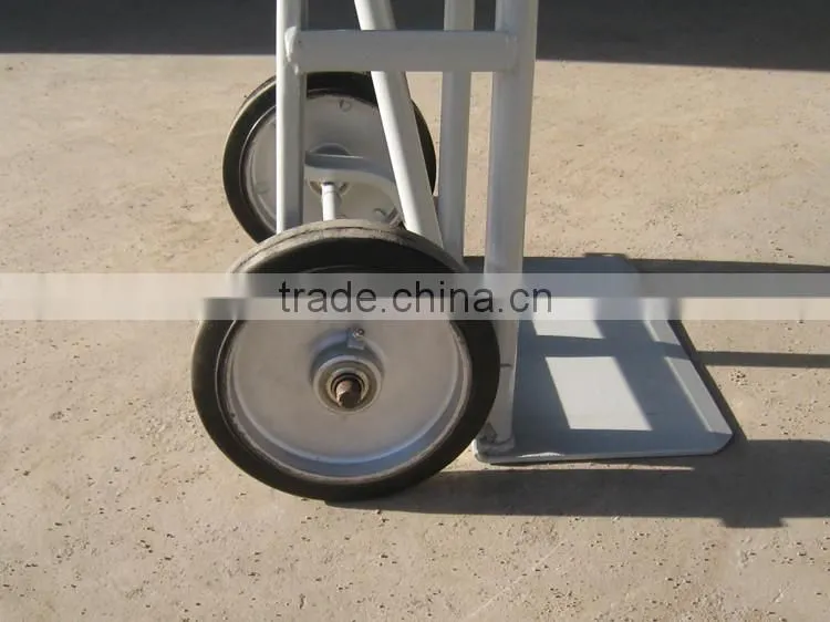 standard cart hand trolley 8 inch metal rim powder solid wheel