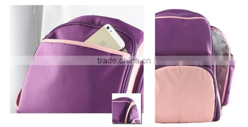 Multi-functional fashion mommy backpack