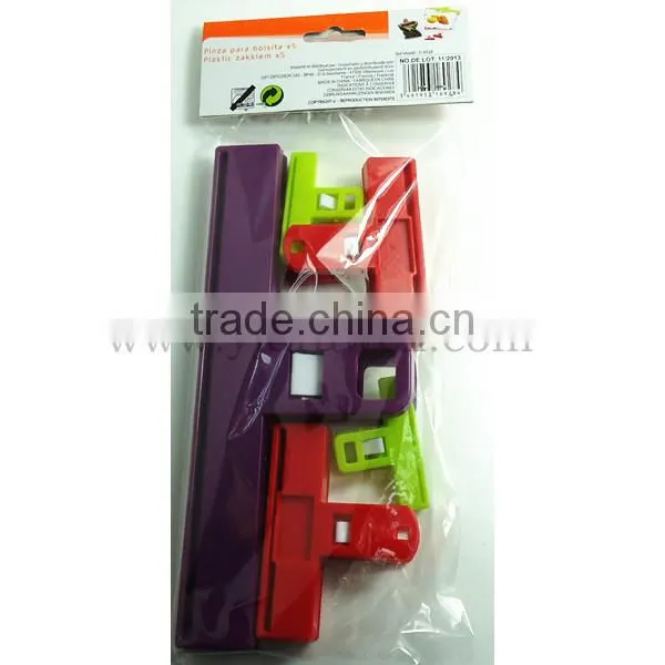 MC-3441 5-Piece bag clip set