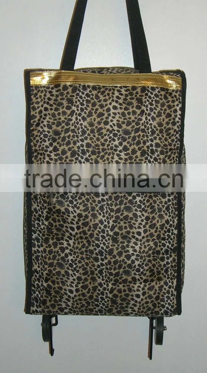 folding shopping trolley bag/Shopping Bag with Wheel