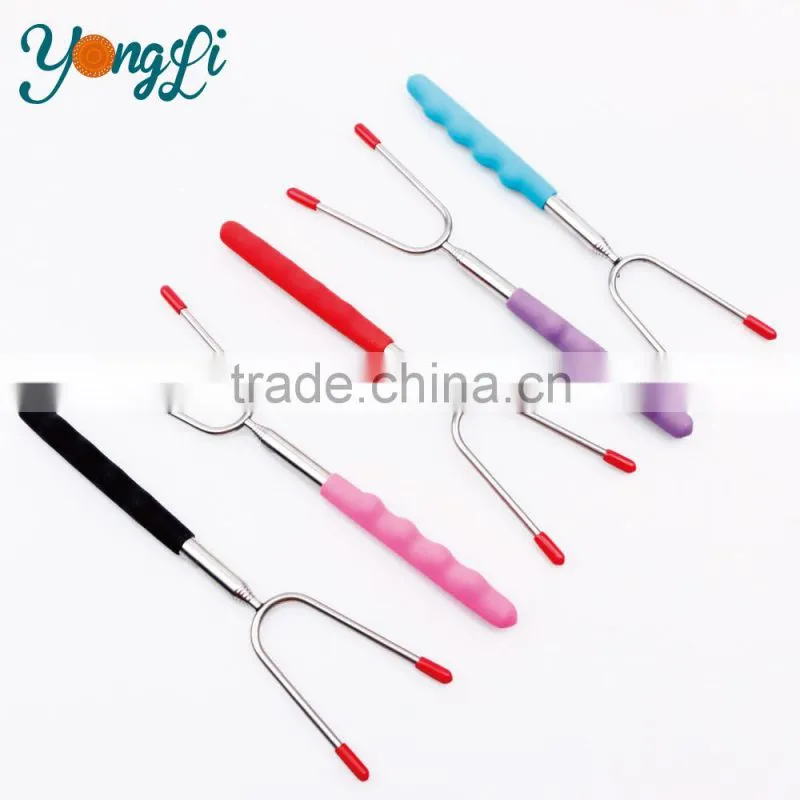 Kids Extra Long 45'' Telescoping Marshmallow Roasting BBQ Sticks