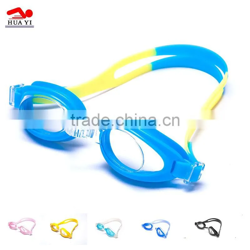 Colors Swim product no fog waterproof Junior PVC swimming goggles