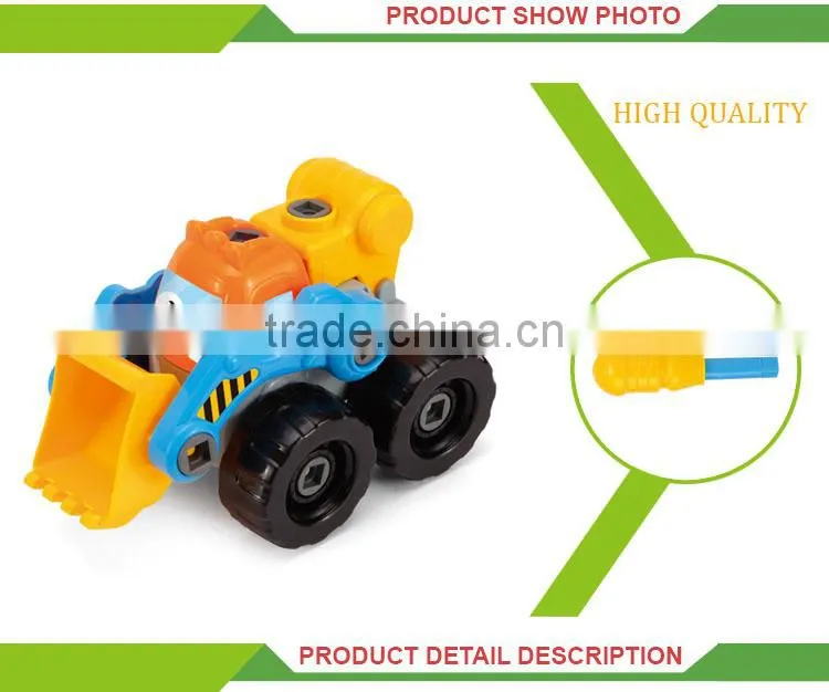 Hot selling educational sliding cartoon self-assembly toys for kids