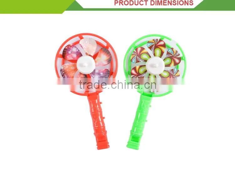 Hot selling windmill shape set cheap plastic toy whistle