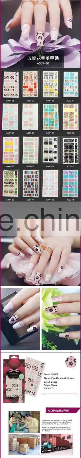 New Air NEW Nail Art Sticker Tools DIY Designer Colorful Fashion Tips Decoration