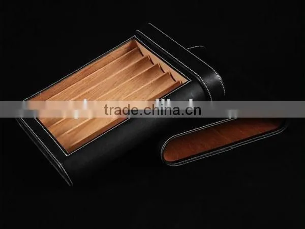 Genuine leather cigarette case holder