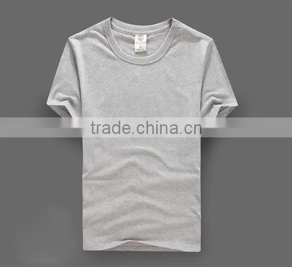 Free sample custom crew neck plain longline t-shirt
