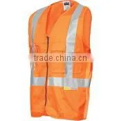 ZX Workmans Vest With Reflective tape