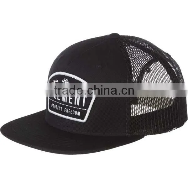 2015 Fashion Embroidery Patch 5 Panel Mesh Hat