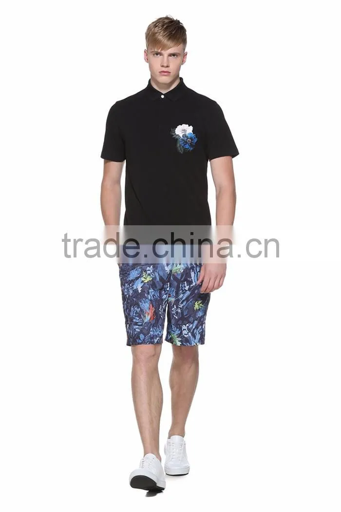 summer fashionable easy latest custom polyester sport men shorts beach wholesale cotton short casual man fashion pants 2017