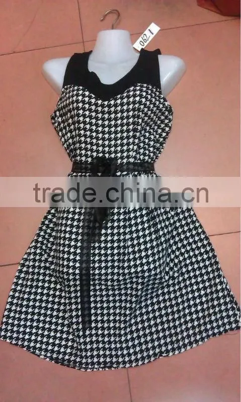 BHN906 Clothing suppliers china Rayon dresses stock available at Cheap price short cocktail dress