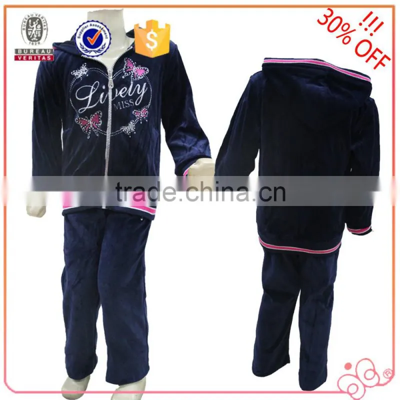 China factory OEM service two-piece dress new design kid clothes
