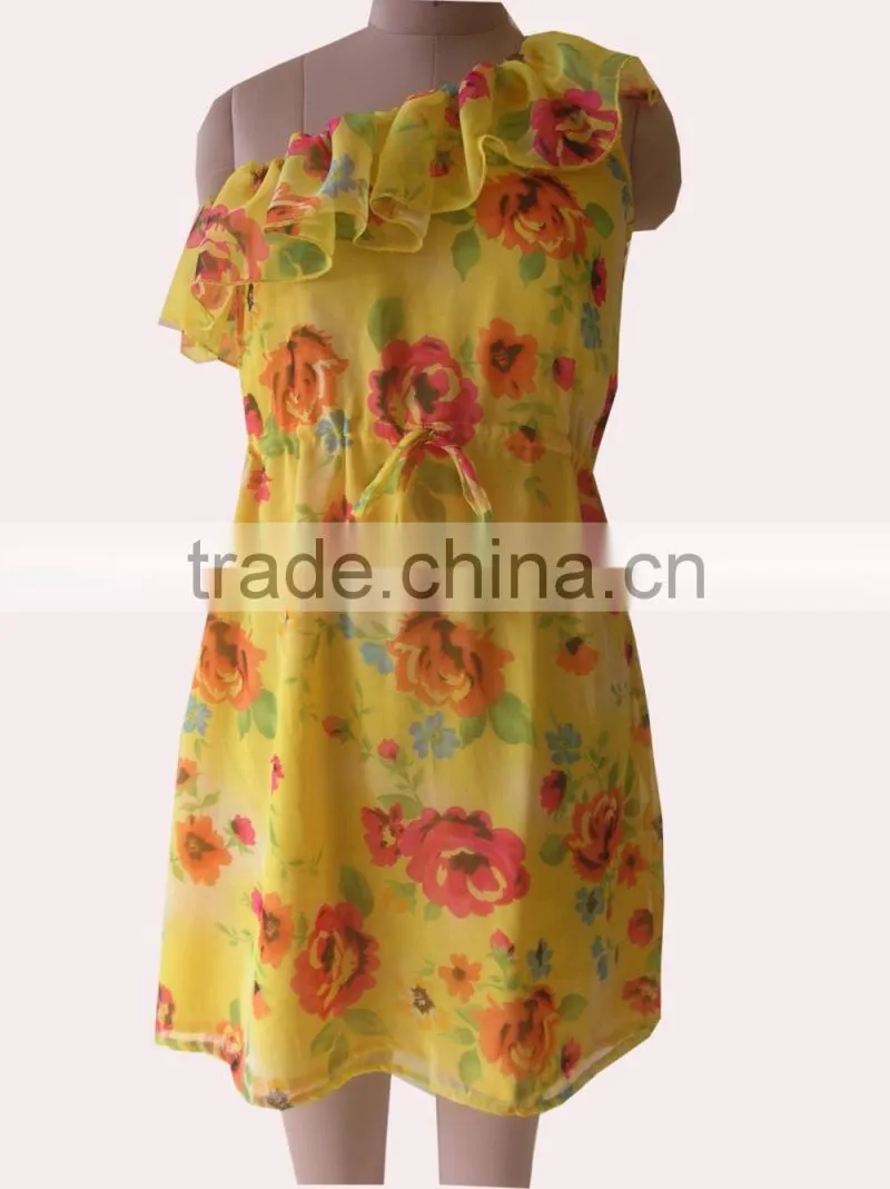ladies one shoulder top