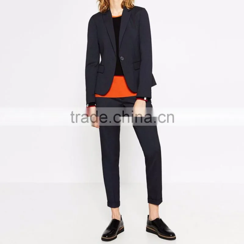 2016 Latest design fashion custom women apparel pants wholesale