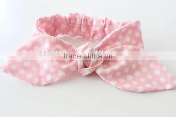 Handmade Headband Polka Dots Hair Accessory Wholesale Girl Headbands